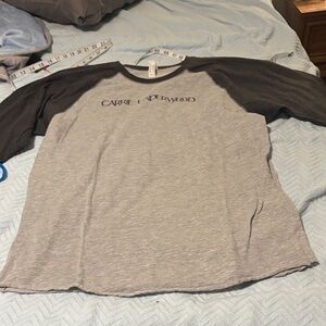 Carrie Underwood Women's Gray and Black Long Sleeve Tee